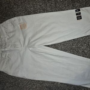 St. John's Bay Women's Light Gray Capris